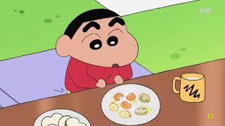 ShinChan  ¡Eh ¡Que Comemos Frituras Al Ajillo  Capítulo En Español [upl. by Kendell]