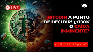 BTC TIENE QUE DECIDIR YA ¿SUPERA LOS 100K O SE DERRUMBA ¡ANÁLISIS URGENTE 😱🔥🚀👇 [upl. by Birkle]