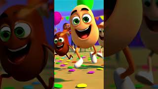 Jumping Beans Song for Kids  Fun amp Energetic Kids Dance Song  Jump Hop amp Play Music Short [upl. by Marino908]