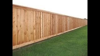 How To Build a Long Privacy Fence  THE HANDYMAN [upl. by Miranda134]