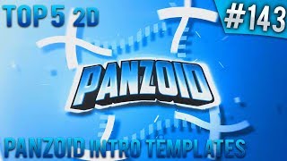 TOP 5 Panzoid 2D intro templates 143 Free download [upl. by Naesal]