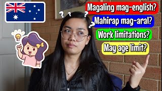 10 FAQs sa pagiging international student dito sa Australia [upl. by Hilario]