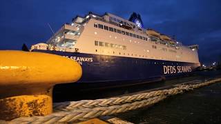 Kijkje achter de schermen op de cruiseferry IJmuiden  Newcastle  DFDS [upl. by Eilahtan]