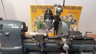 Schaublin 70 Milling Setup [upl. by Orsino]