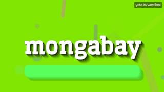 MONGABAY  HOW TO PRONOUNCE IT [upl. by Ahsiliw]