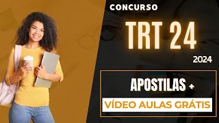 Apostila TRT 24 2024 Analista Judiciário Área Judiciária [upl. by Neila]