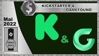 Kickstarter  Gamefound Brettspiele Mai 2022  Ausblick für Solo und kooperative Brettspiele [upl. by Ffirahs]