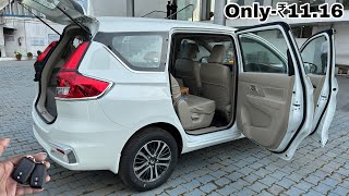 Maruti Suzuki Ertiga ZXI 2024❤️ Ertiga Top Model  Ertiga Reallife Review [upl. by Nyladam243]