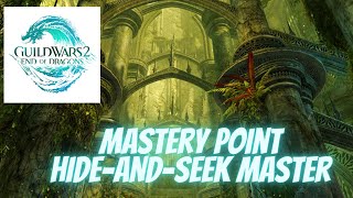 Guild Wars 2  EOD Mastery Point  Arborstone HideandSeek Master [upl. by Giarc719]