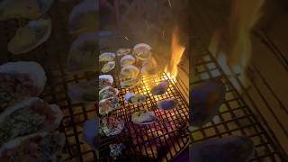 Charbroiled OystersBurgers with Thirty North murderpointoystercompany5845 masonhillsfarm3655 bbq [upl. by Talanian]