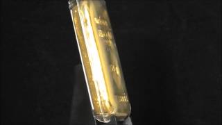 Umicore 250 gram Gold Bar 9999 [upl. by Gabbie]