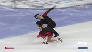 花样滑冰亚洲公开赛：花滑王诗玥柳鑫宇夺得冰舞冠军  EXPERIENCE BEIJING—Asian Figure Skating Open  ice dancing championship [upl. by Rehtnug]