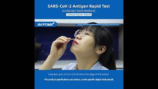 SARSCoV2 Antigen Rapid Qualitative Test Instructions for Use Type B [upl. by Marne]