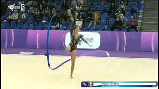 DRAGAN Christina ROU RIBBON AA 3175  Irina Deleanu Cup 2024 [upl. by Towill]