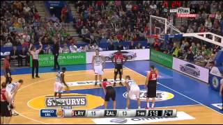 1  2 kelinys LKL 2014 Lietuvos rytas vs Žalgiris [upl. by Calore466]