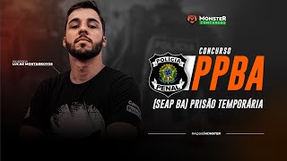 Concurso Policia Penal  BA SEAP BA  Prisão Temporária [upl. by Aihtenyc679]