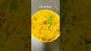 Carrot Rice recipe lunchmenu Lunch box shorts [upl. by Marduk]