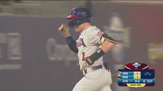 🇺🇸 Matt Shaw’s GameTying Home Run  MLB BaseballHighlights Prospects MattShaw [upl. by Esiouqrut]