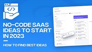 NoCode Saas Ideas to Start In 2024 Saas Ideas [upl. by Seravaj]