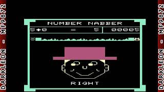 Number Nabber Shape Grabber   1982  VIC20  Gameplay [upl. by Notsle]