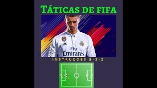 Táticas de FIFA 18  Instruções para o 532 [upl. by Winne]