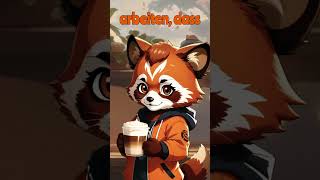 Charakter Sheet nachher im Stream vtuber furry redpanda artist shorts short twitch [upl. by Urania]