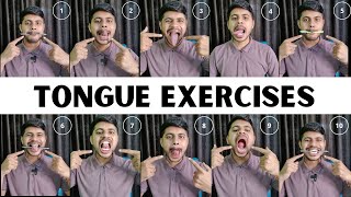 TONGUE EXERCISES FOR SPEECH PROBLEM  Stammer  Tutlana  Word Clarity [upl. by Attelahs]