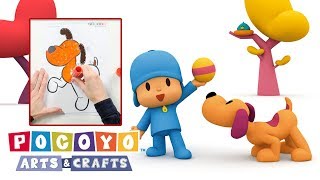 Pocoyo Arts amp Crafts El collage de Loula  AÑO DEL PERRO [upl. by Heilman76]