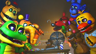 SFM FNaF Rockstar vs Mediocre Melodies [upl. by Eive11]