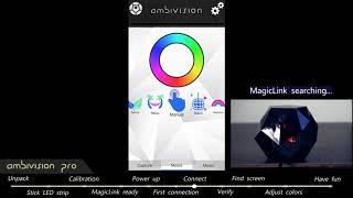 AmbiVision PRO  First launch [upl. by Siro]