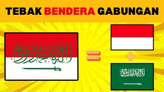 Tebak Bendera Negara yang Digabung  Uji Wawasanmu di Gabungan Bendera [upl. by Cyndia]