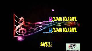 KARAOKE RIMANI QUI  ANDREA BOCELLI ft ELISA [upl. by Pollux]