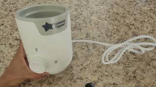 Tommee Tippee EasiWarm How to use it [upl. by Anerac379]