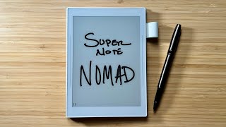 Live Supernote Nomad Unboxing [upl. by Dianemarie484]