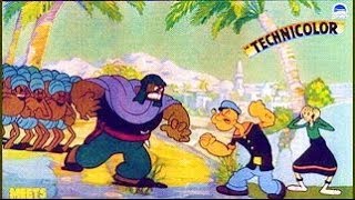 Popeye rencontre Ali Baba et les 40 voleurs  Cartoon en francais [upl. by Eikram89]