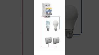 MCB to Wall Switch to Light Wiring  Simple Easy to Understand Tutorialshort MRINDIANHACKER [upl. by Paxon267]