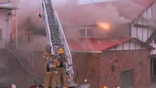 Park Theater Mall in Estes Park CO Ravaged By Fire [upl. by Barn]