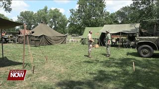 Troops in Town brings military history to life during Celina Lake Festival [upl. by Oulman114]