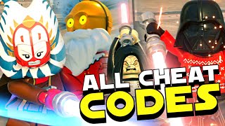 All Cheat Codes in LEGO Star Wars The Skywalker Saga [upl. by Mcguire]