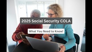 2025 Social Security COLA What You Need to Know [upl. by Anilas761]