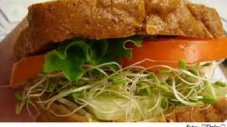 Recetas vegetarianas faciles Sandwich fácil y delicioso [upl. by Yarezed]