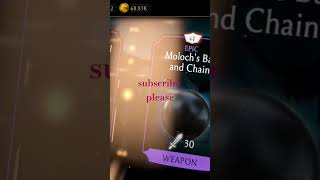 Molochs Ball amp Chain MAXED 🔥 Mortal Kombat Mobile Gameplay [upl. by Gebelein]