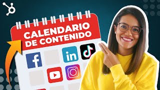 Cómo crear un CALENDARIO DE CONTENIDO efectivo para redes sociales Plantilla gratis [upl. by Yar]