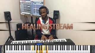 HEALING STREAM JESHURUN OKYERE FT NATHANIAL BASSEY  RELAXING PIANO [upl. by Nnylaehs]