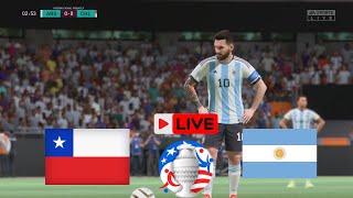 Argentina vs Chile A South American Showdown FIFA 23 Gameplay [upl. by Crocker]