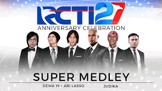 Maha Reunian Dewa ft Judika bikin greget denger nya HUT RCTI27 [upl. by Katonah]