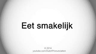 Eet smakelijk [upl. by Paske93]