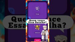 Gengar x Alakazam Quem é mais poderoso [upl. by Debbie]