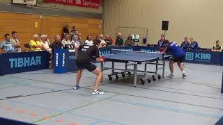 Bluhm Defense Neckarsulm vs Sanchi Argentinia 1 DTTB Pokal 20180826 Hilpoltstein Table Tennis Stati [upl. by Allyn667]