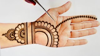 करवाचौथ स्पेशलfull hand Mehndi Design easy amp Simple Mehandi Design Mehndi Designs Mehendi design [upl. by Richara]